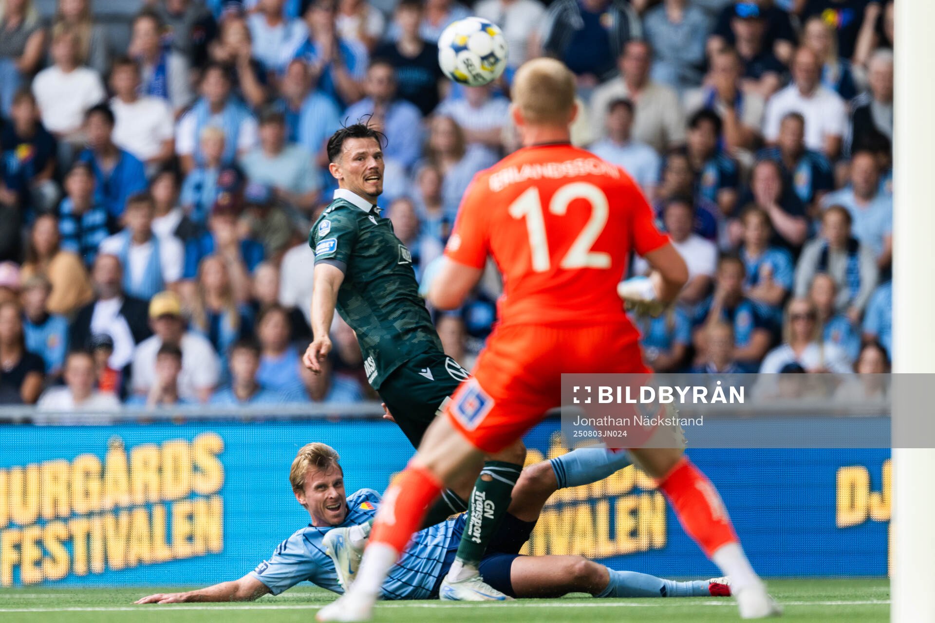 Djurgårdens Rasmus Schuller gör 1-0