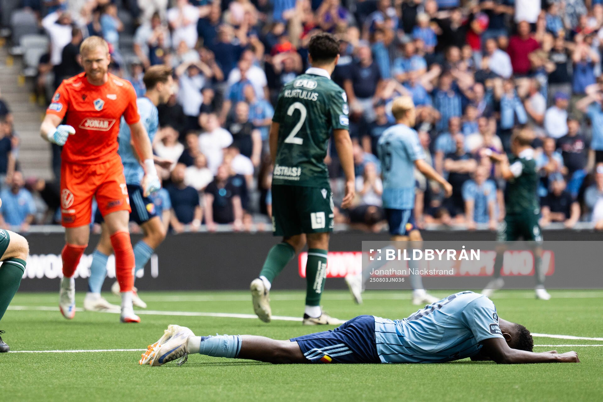 Djurgårdens Tokmac Nguen deppar