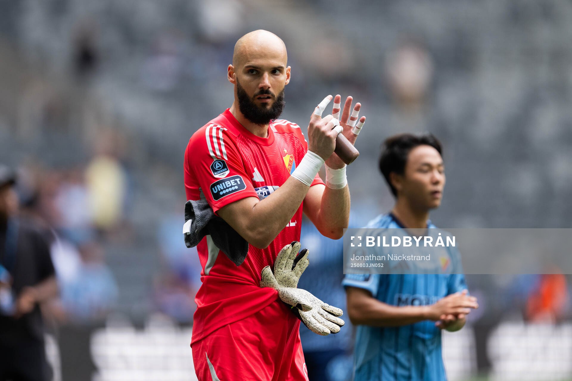 Djurgårdens målvakt Filip Manojlovic