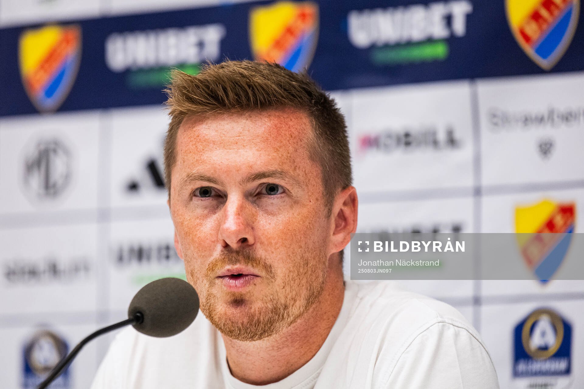 Halmstads tränare Johan Lindholm