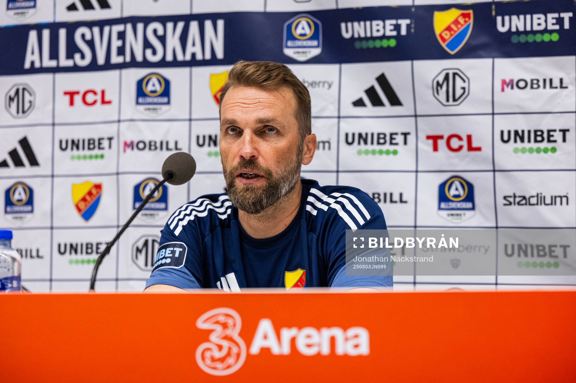 Djurgårdens tränare Jani Honkavaara