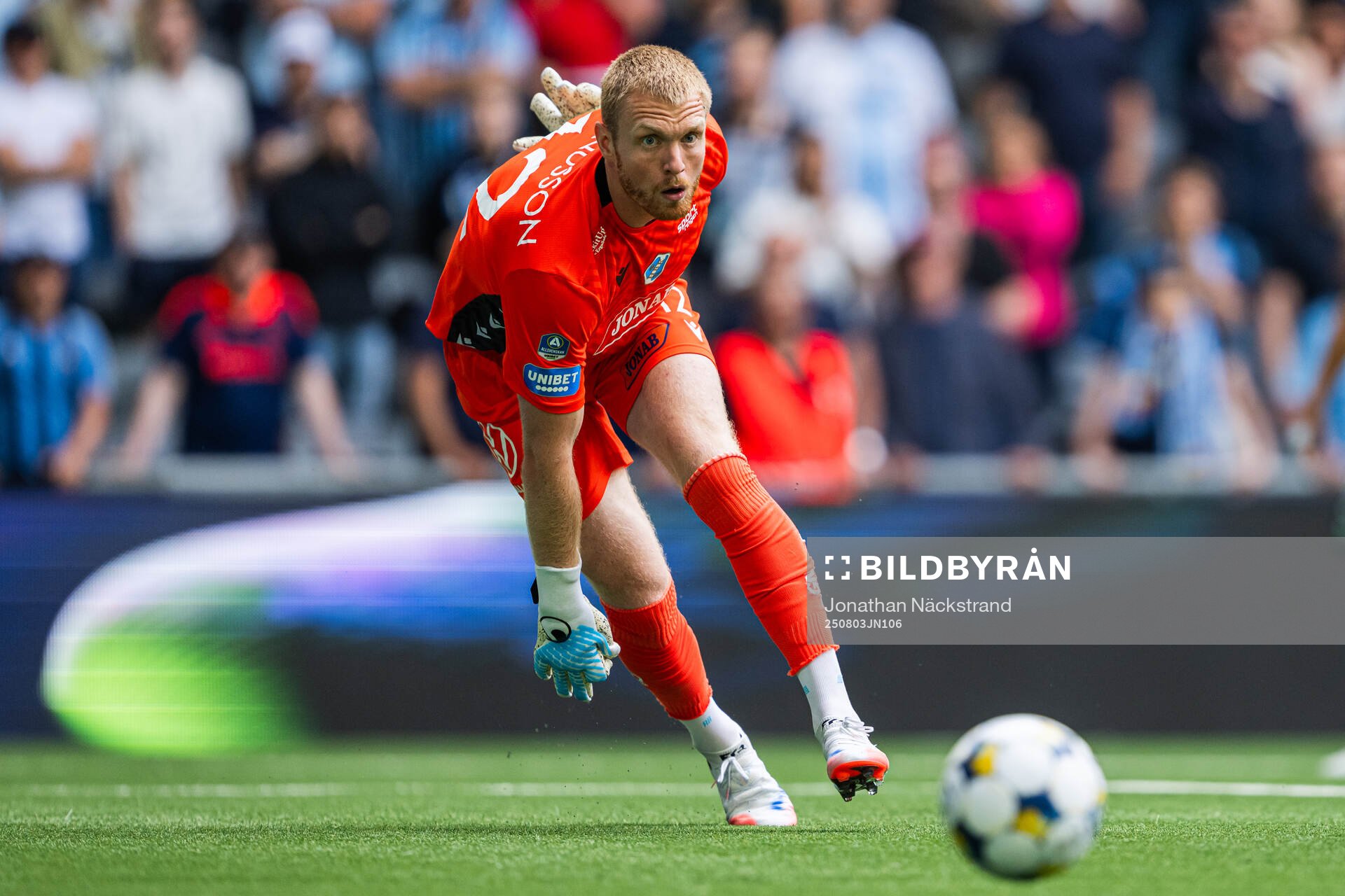 Halmstads målvakt Tim Erlandsson