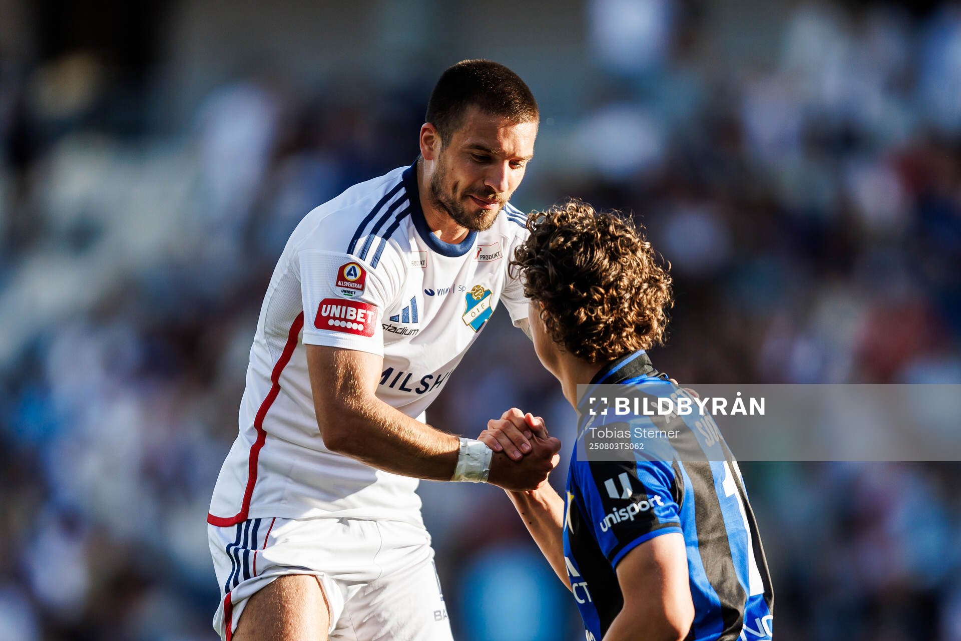Östers Vladimir Rodic och Sirius Herman Sjögrell
