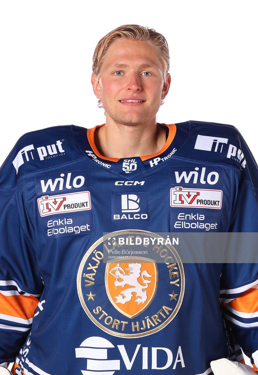 Växjös målvakt Ludvig Persson