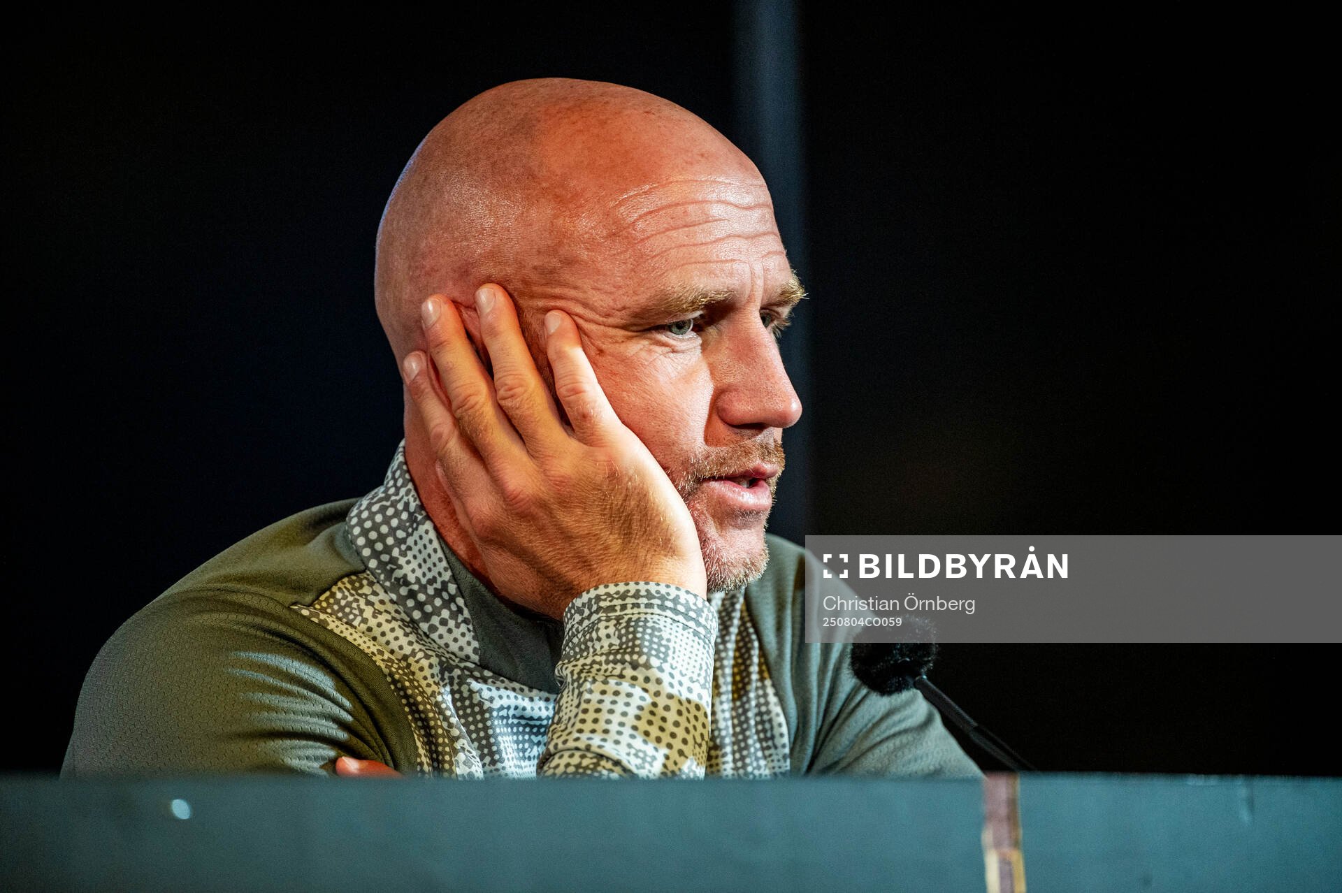 Head coach Henrik Rydström