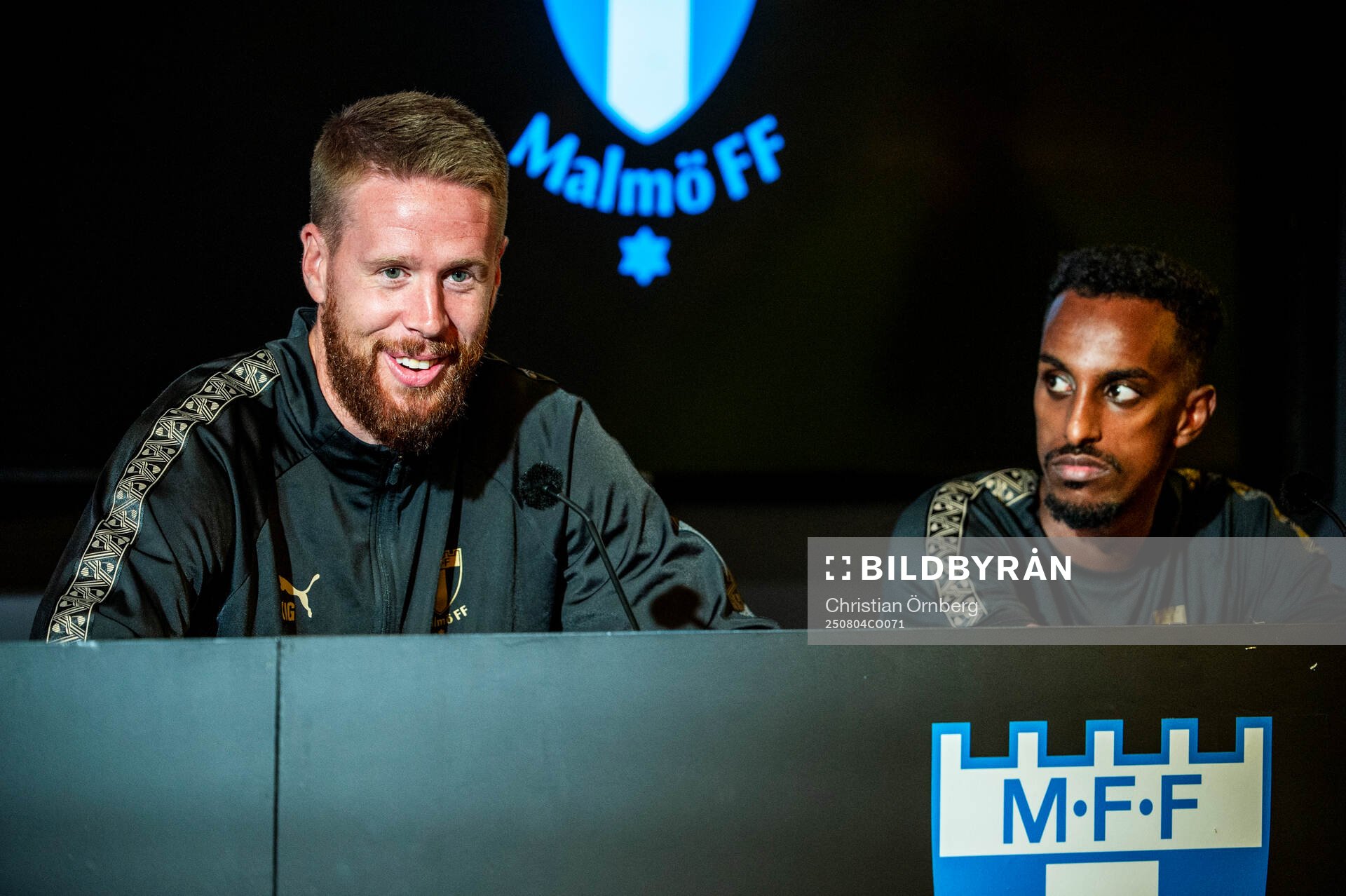 Pontus Jansson and Taha Ali