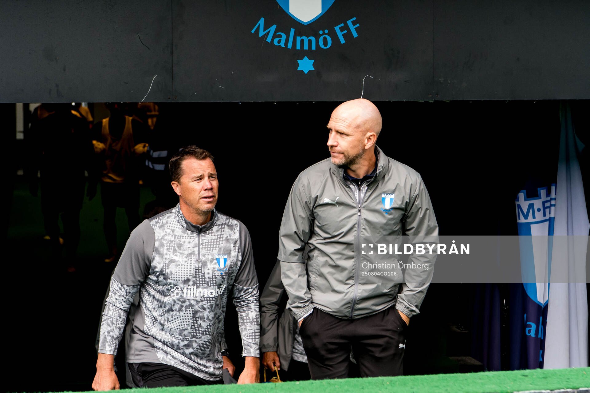 Sports director Daniel Andersson and Head coach Henrik
