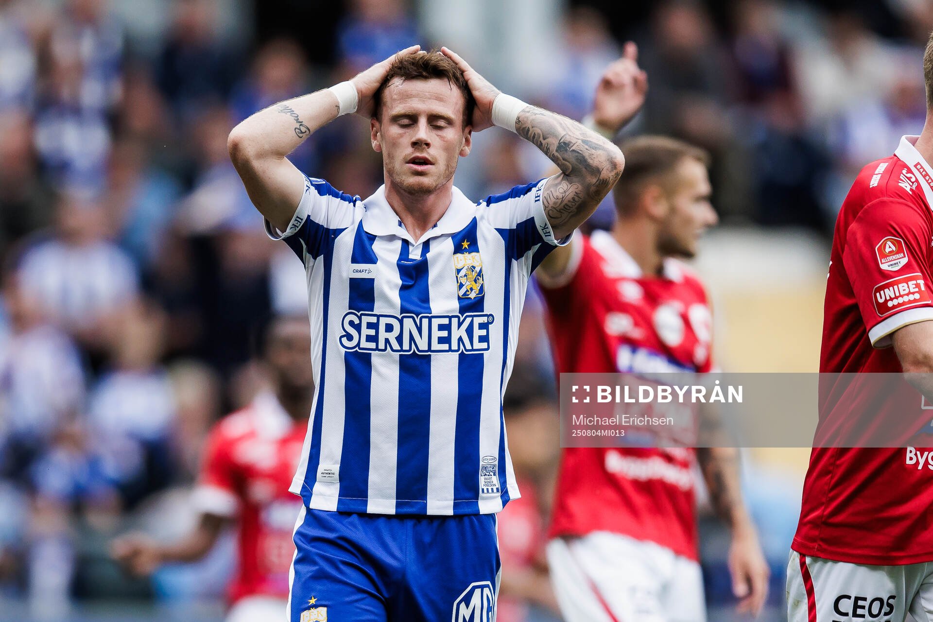 IFK Göteborgs Tobias Heintz deppar