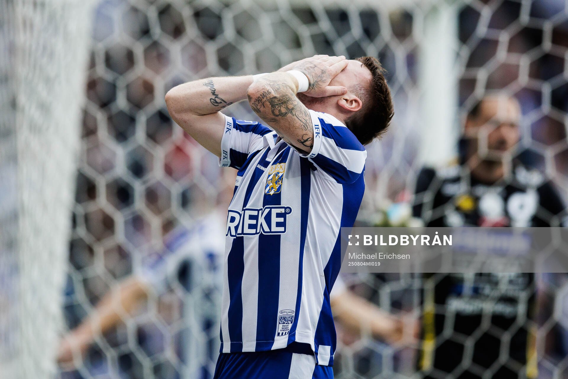 IFK Göteborgs Tobias Heintz deppar