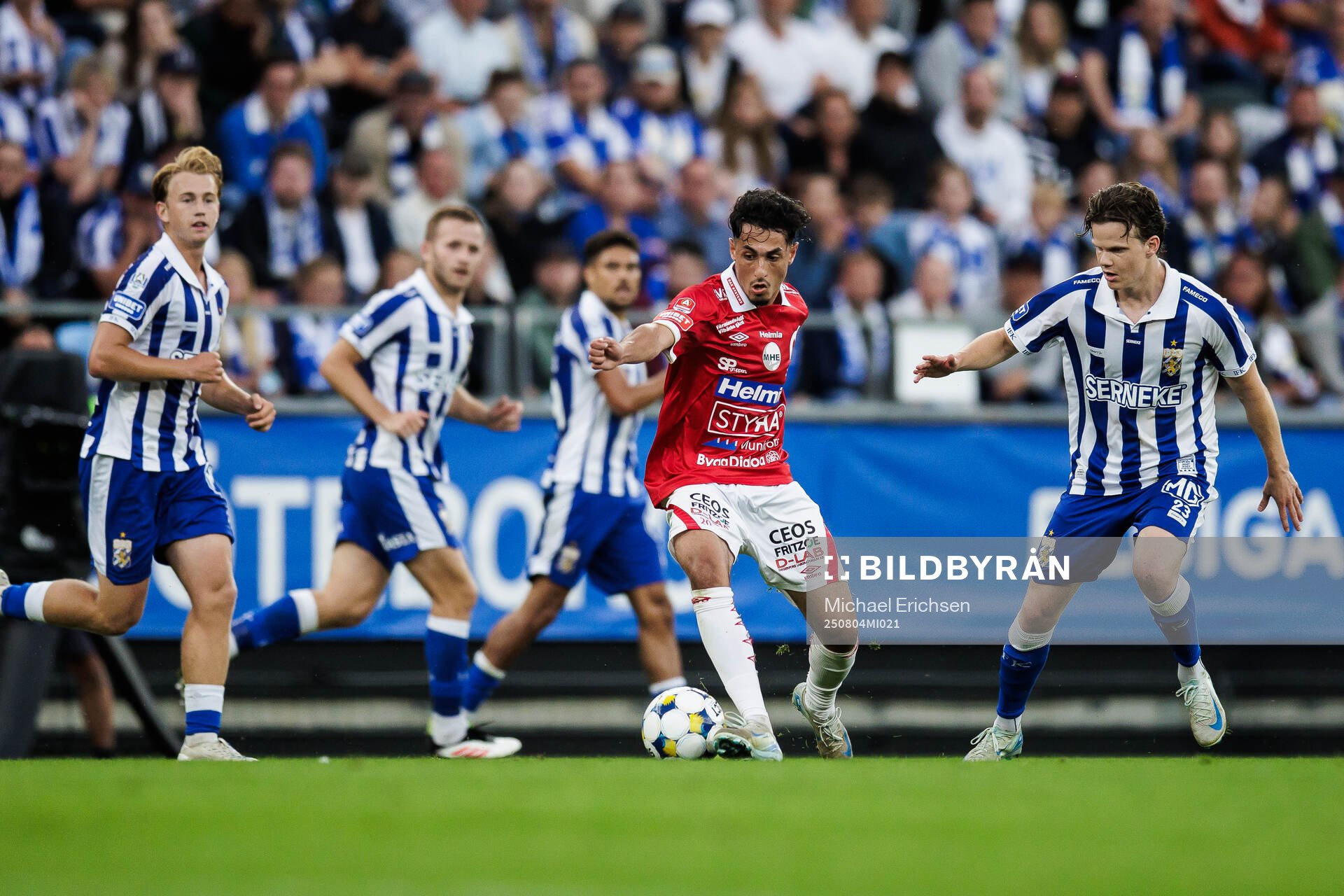 Degerfors Elias Barsoum och IFK Göteborgs Kolbeinn