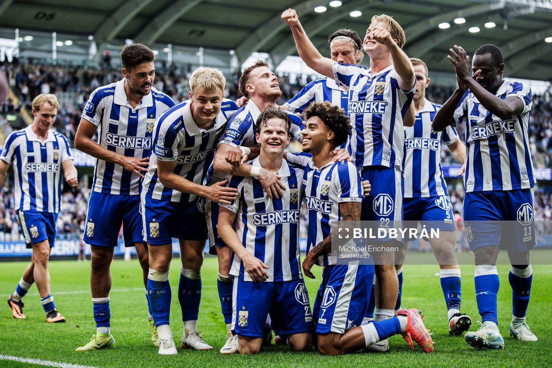 IFK Göteborgs Kolbeinn Thordarson jublar