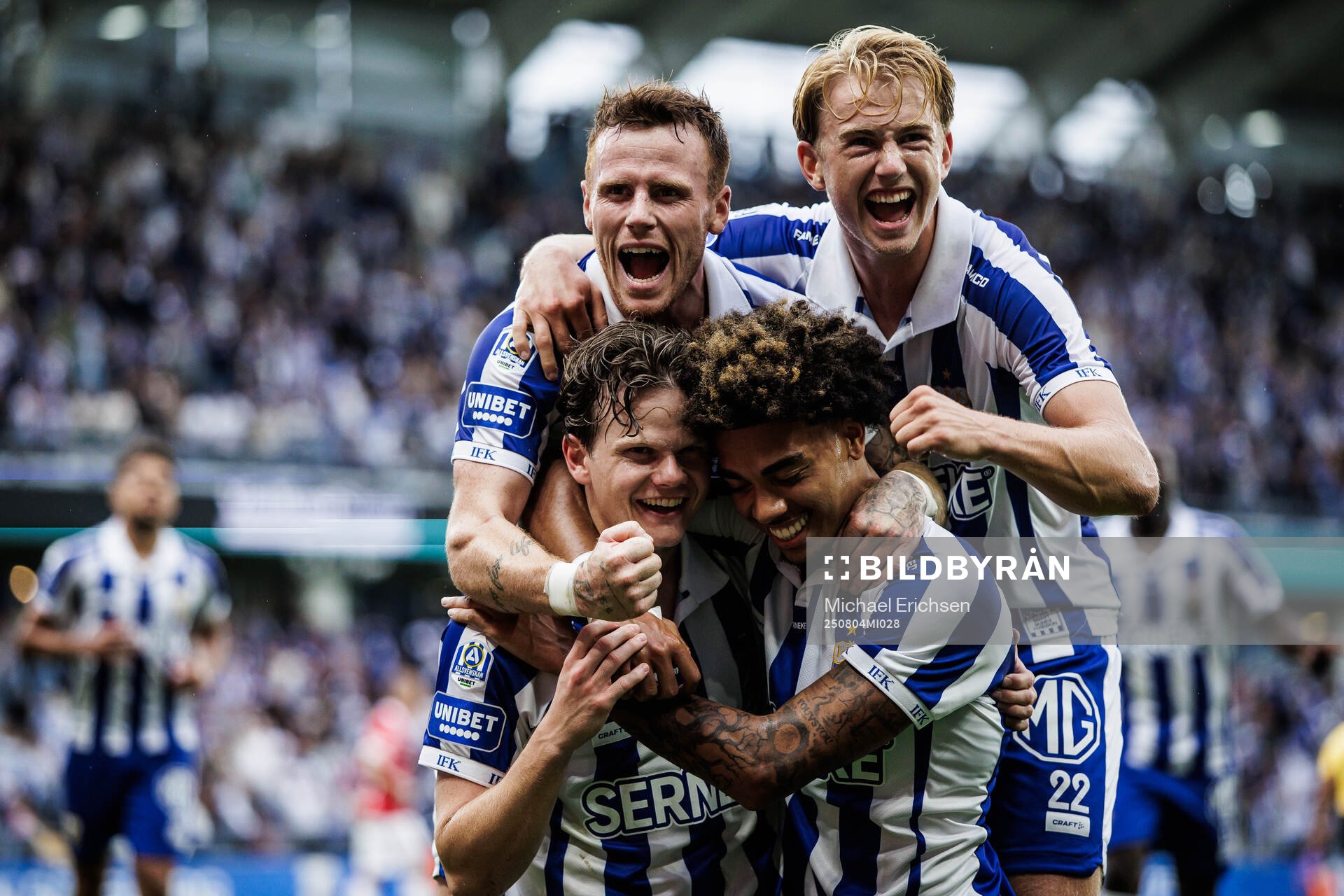 IFK Göteborgs Kolbeinn Thordarson, Tobias Heintz, Noah