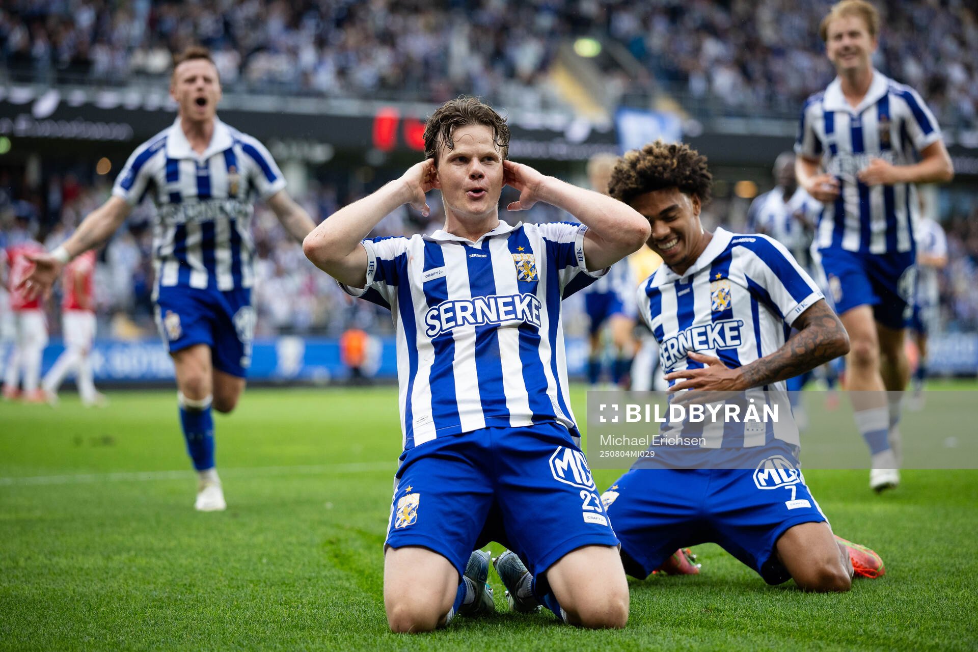IFK Göteborgs Kolbeinn Thordarson jublar
