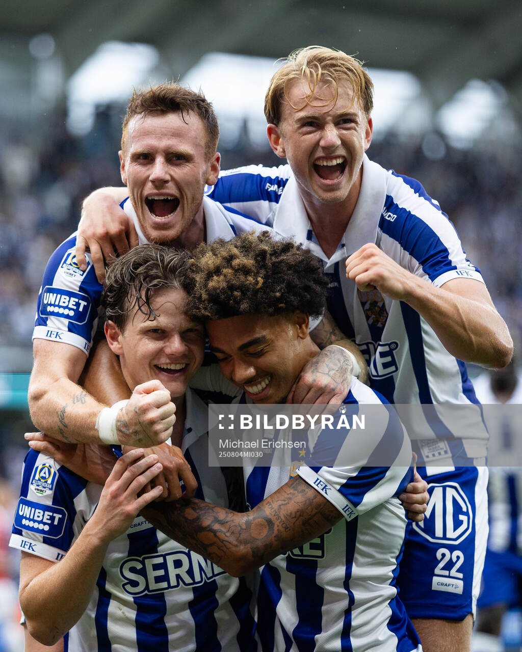 IFK Göteborgs Kolbeinn Thordarson jublar