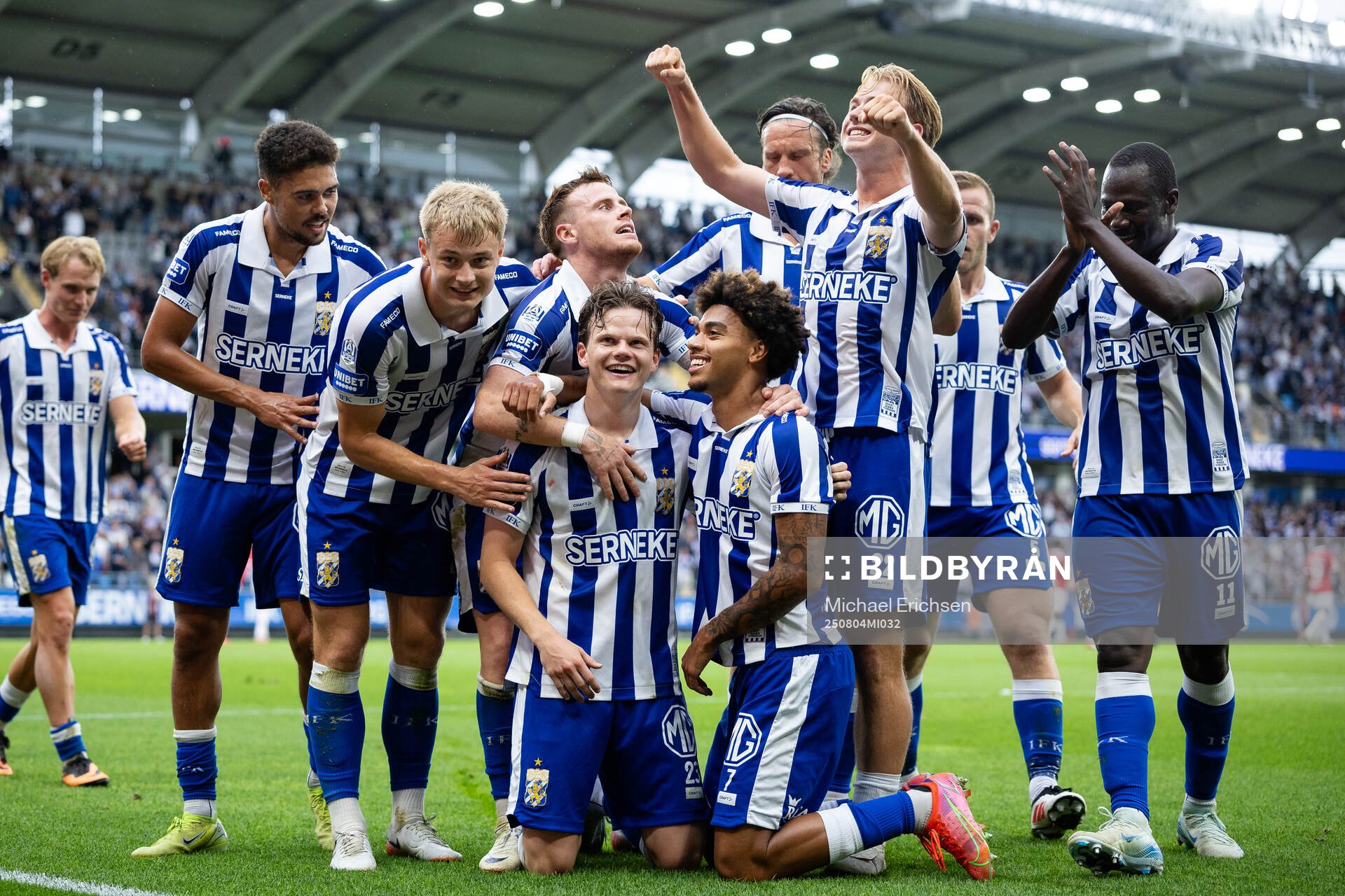 IFK Göteborgs Kolbeinn Thordarson jublar
