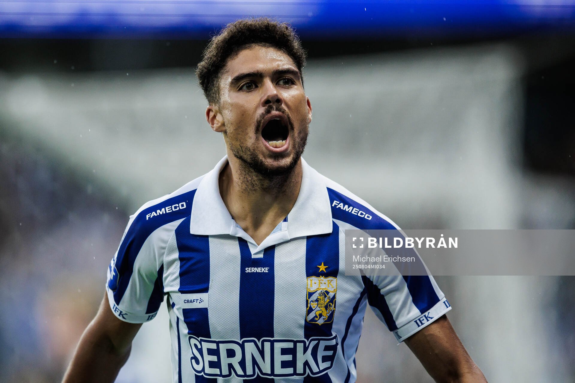 IFK Göteborgs Thomas Santos jublar