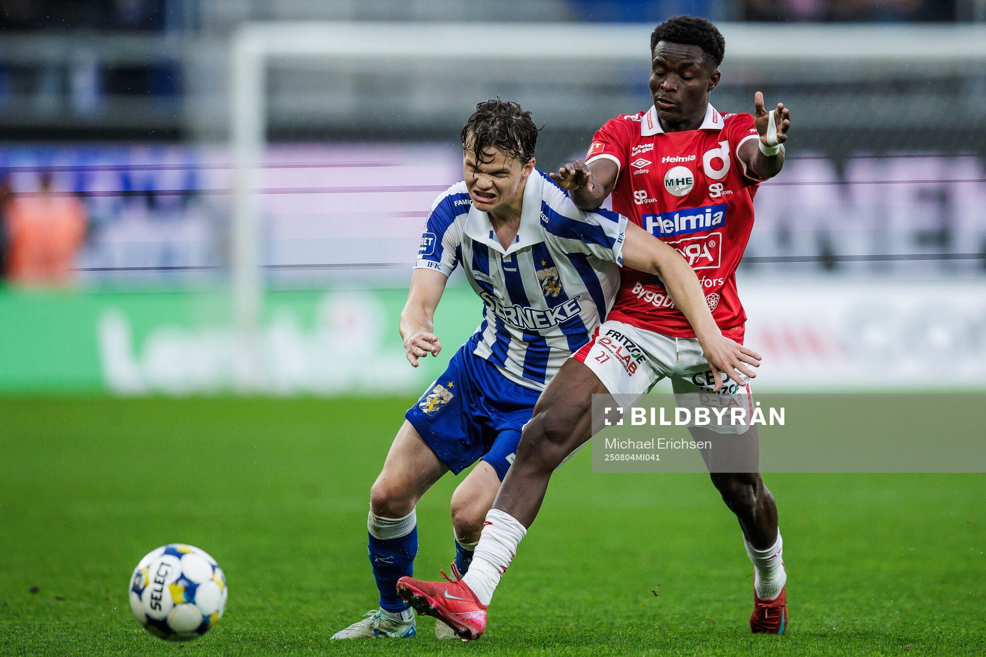 IFK Göteborgs Kolbeinn Thordarson och Degerfors Ziyad