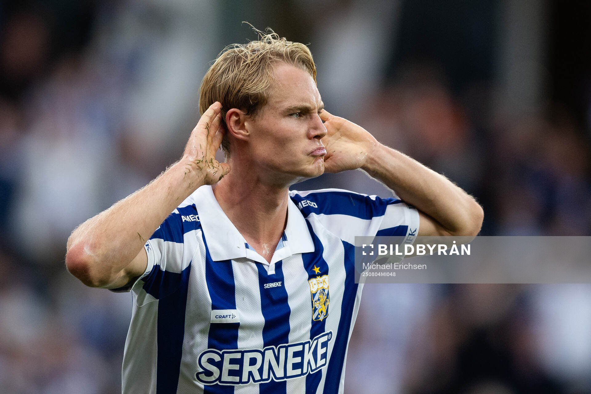 IFK Göteborgs Max Fenger jublar