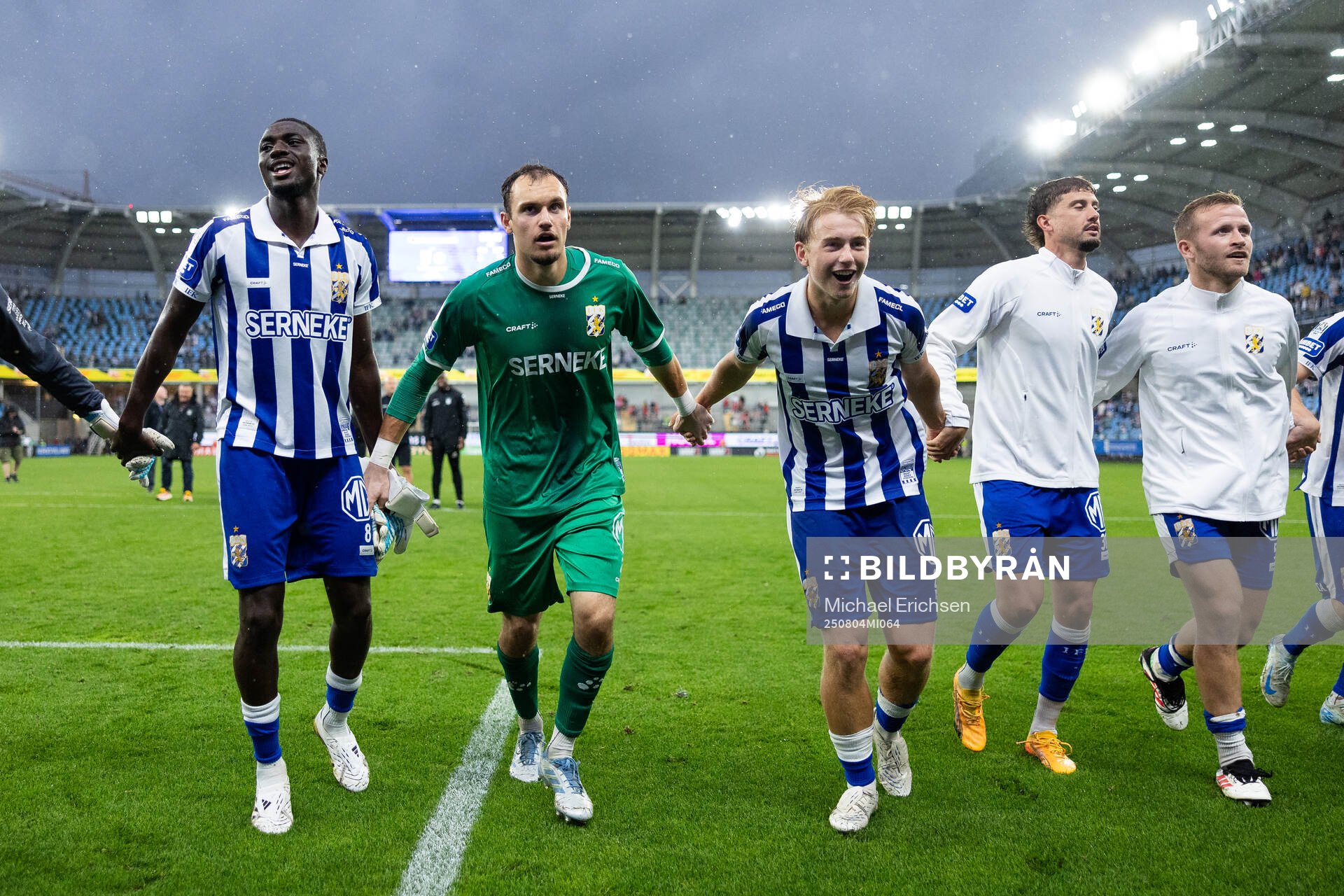 IFK Göteborgs Imam Jagne, målvakt Elis Bishesari, Ramon