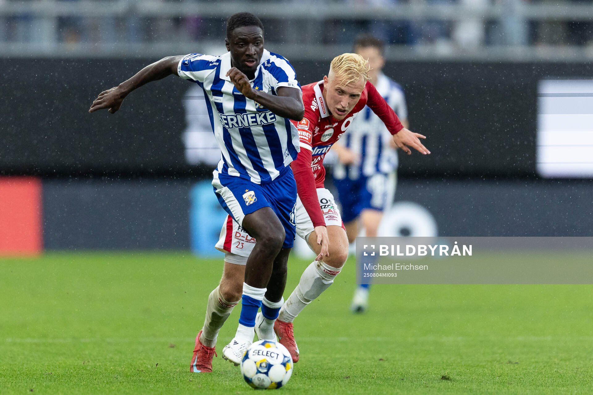 IFK Göteborgs Imam Jagne och Degerfors Alexander Heden