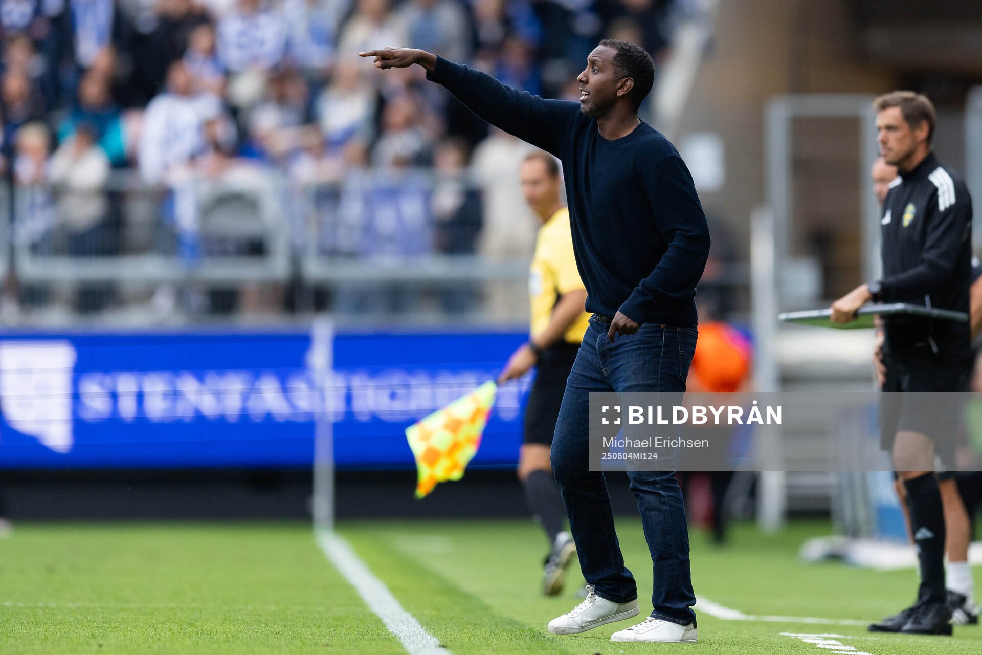 Degerfors tränare Henok Goitom