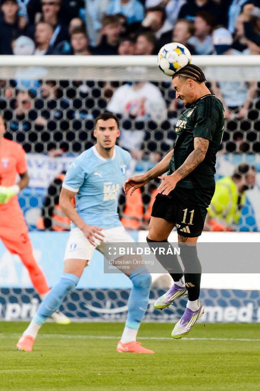 during the UEFA Champions League qualifier football match