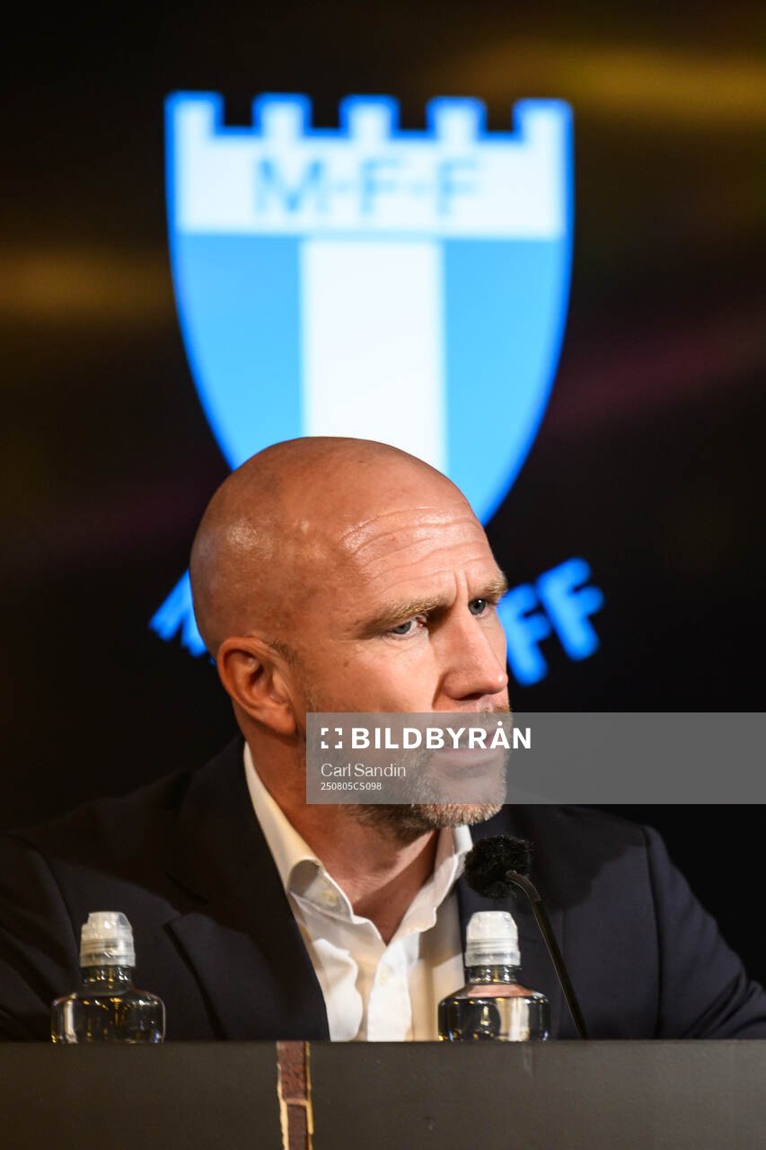 Head coach Henrik Rydström of Malmö FF