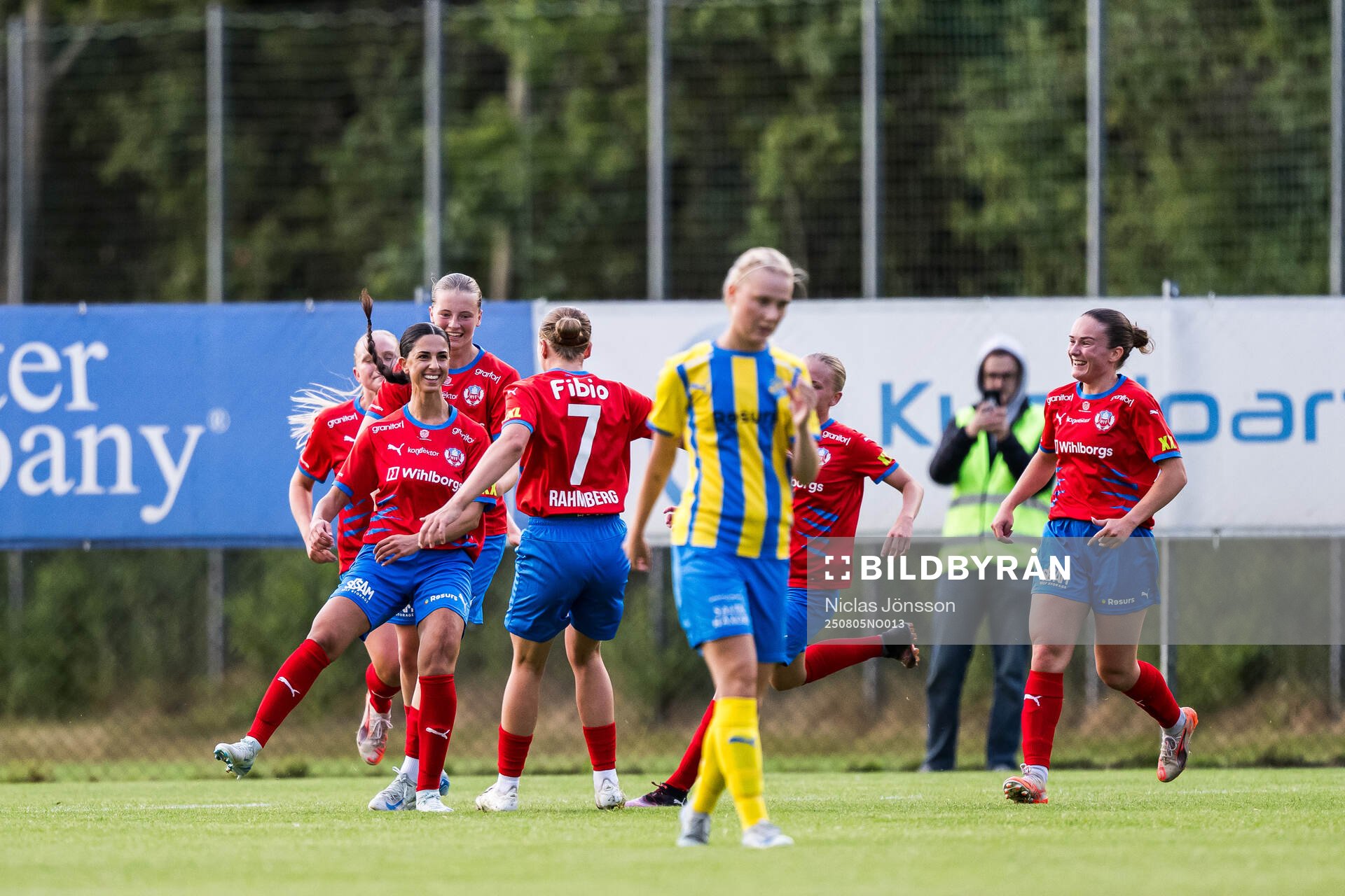 Helsingborgs Mona Chahrour jublar