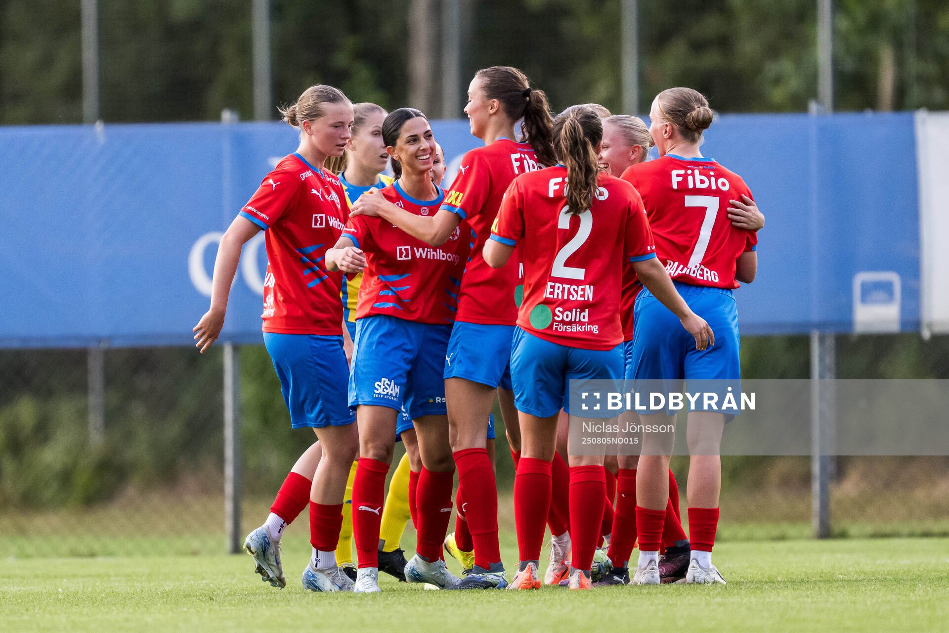 Helsingborgs Mona Chahrour jublar
