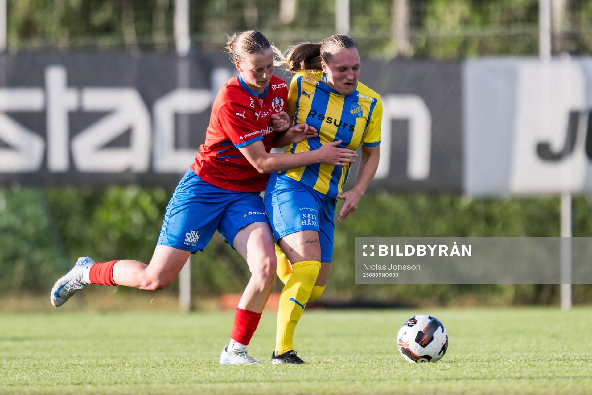 Helsingborgs Anna Thrane Ruud Hansen och Eskilsminnes Alma