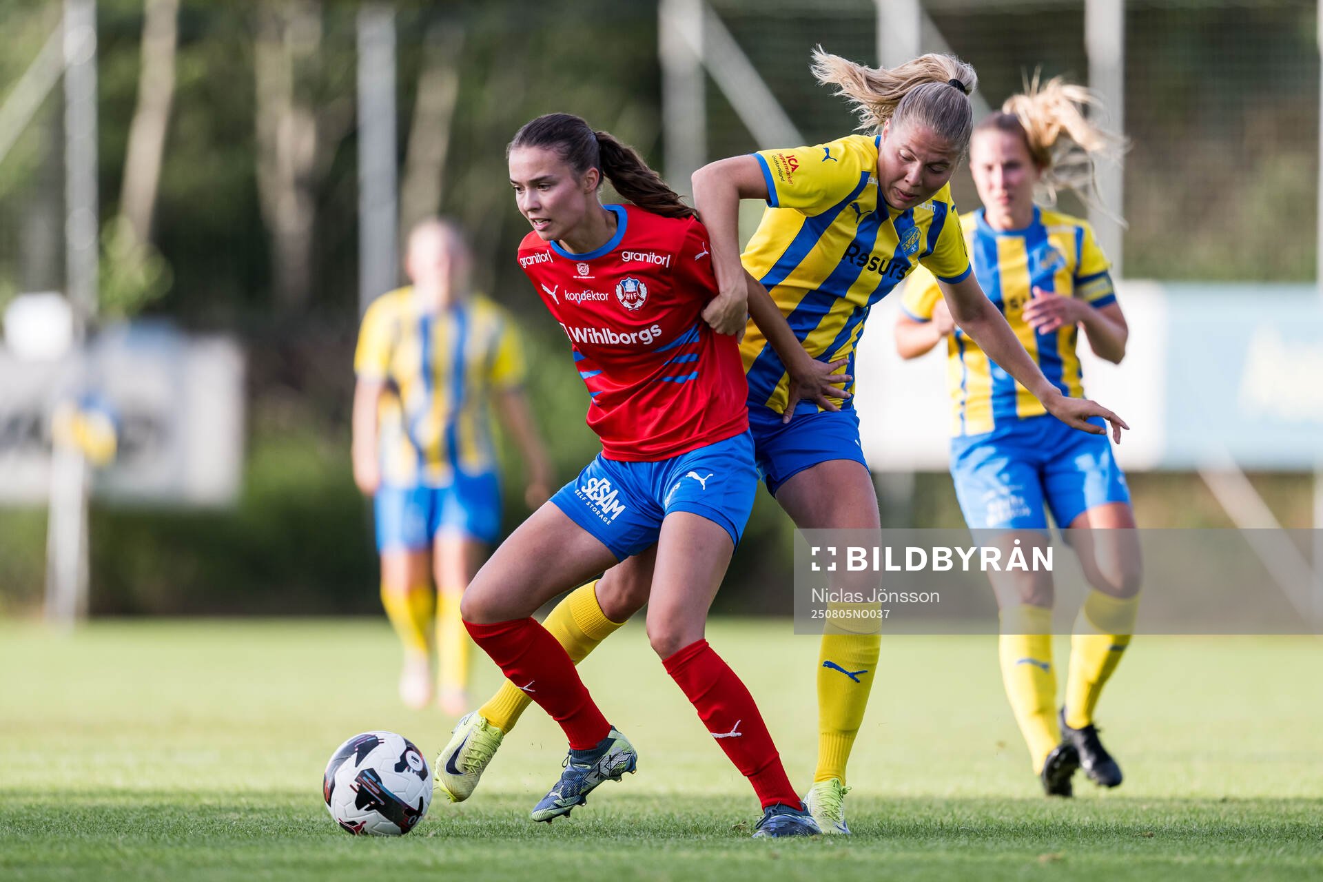 Helsingborgs Maja Nilsson och Eskilsminnes Johanna Olsson