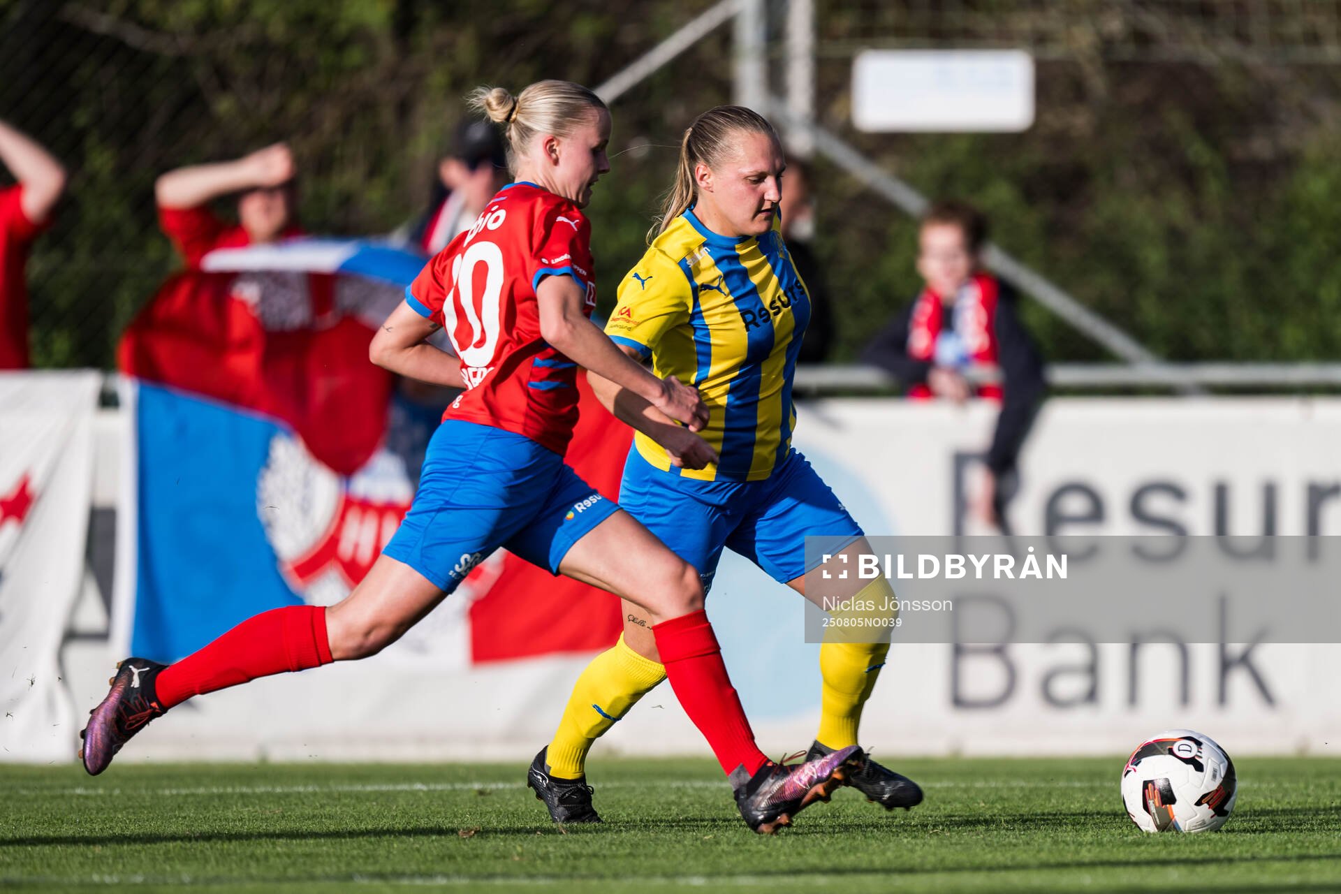 Helsingborgs Emma Sternberg och Eskilsminnes Alma Bertilsson