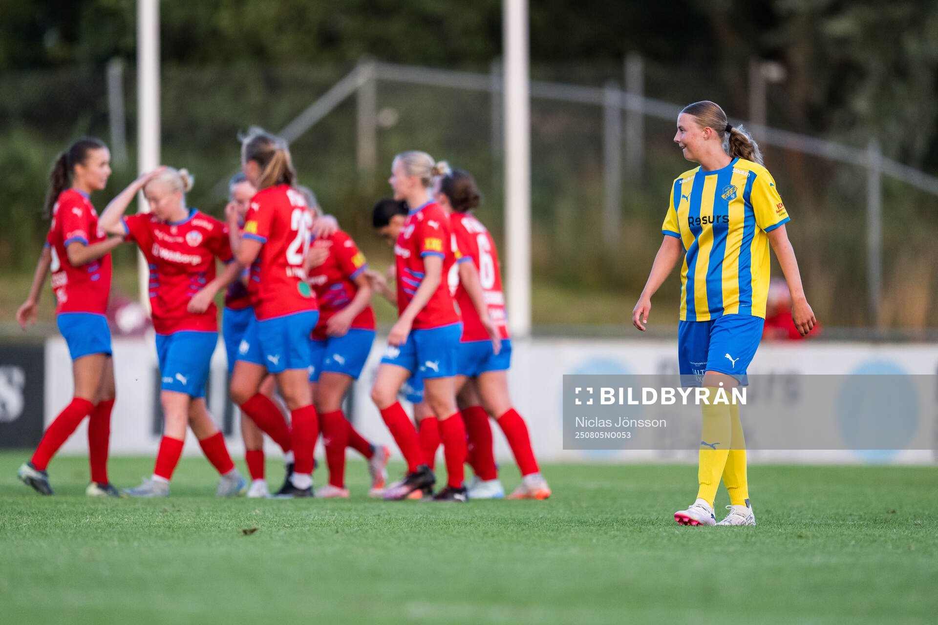 Eskilsminnes Matilda Andersson deppar