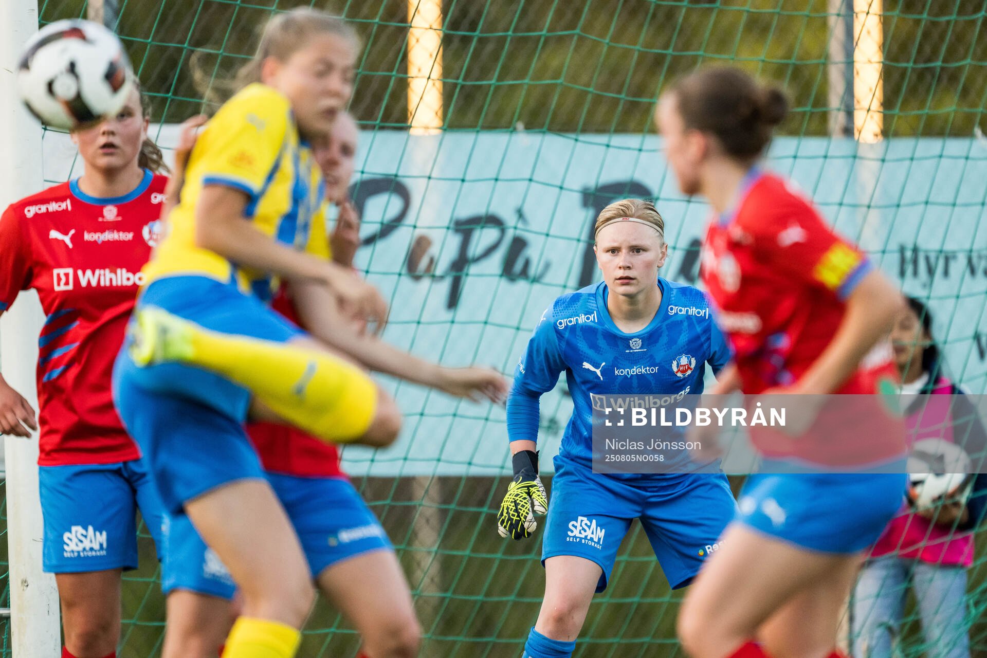 Helsingborgs målvakt Hannah Tegestål