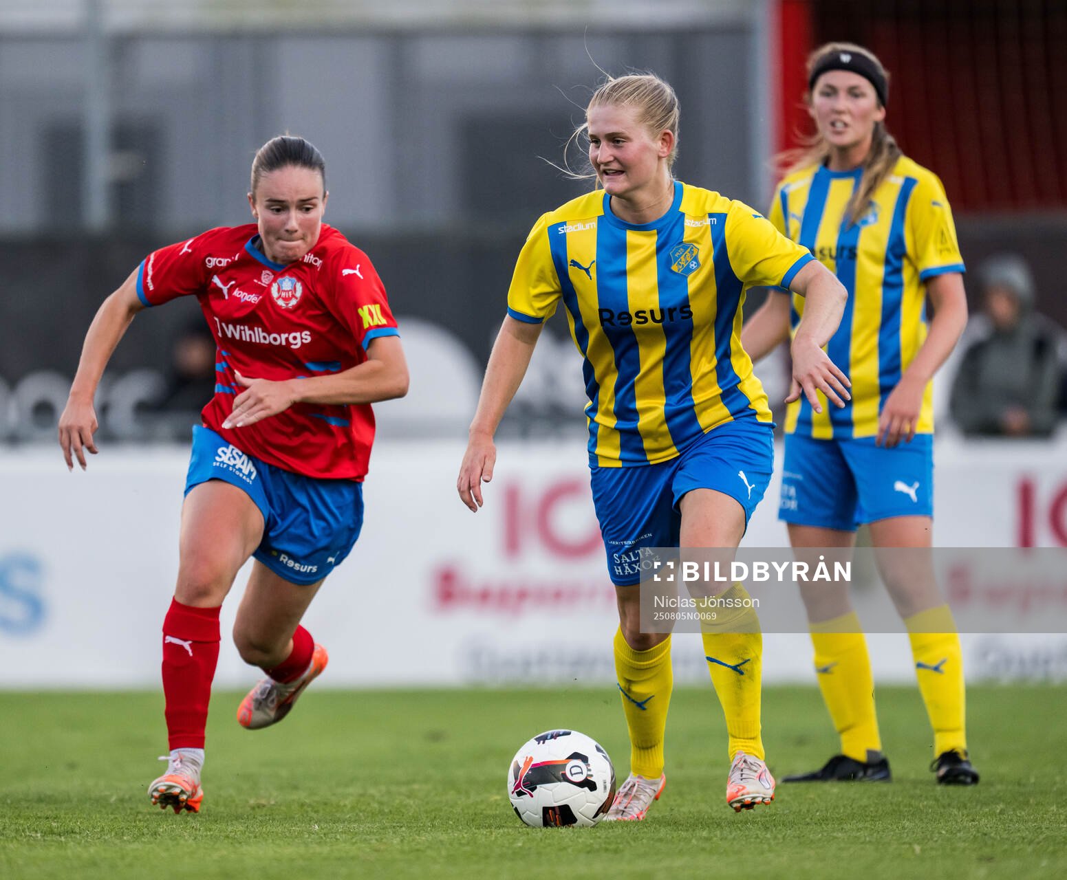 Helsingborgs Mathilde Vangsgaard och Eskilsminnes Elin