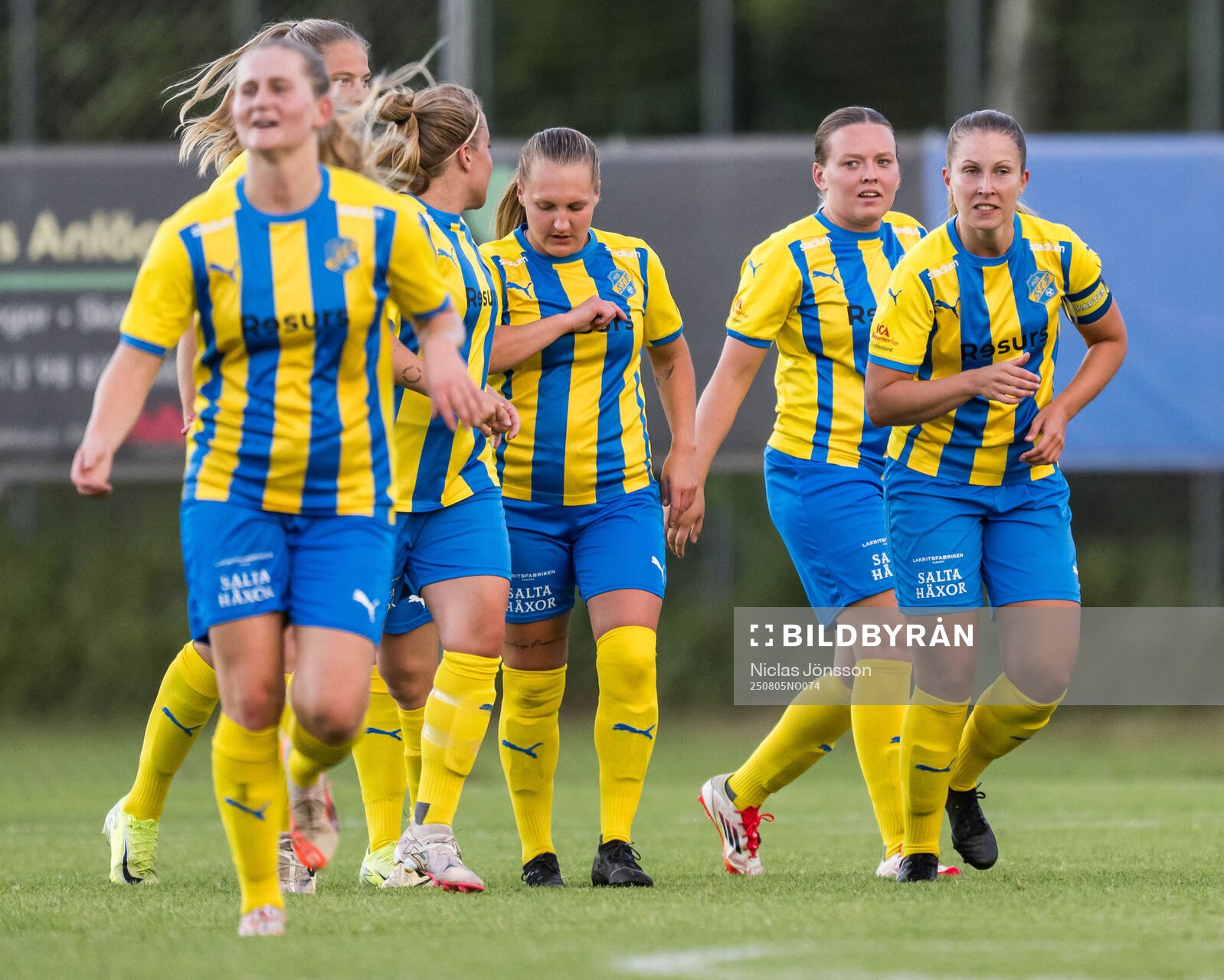 Eskilsminnes Julia Nyberg Spets jublar