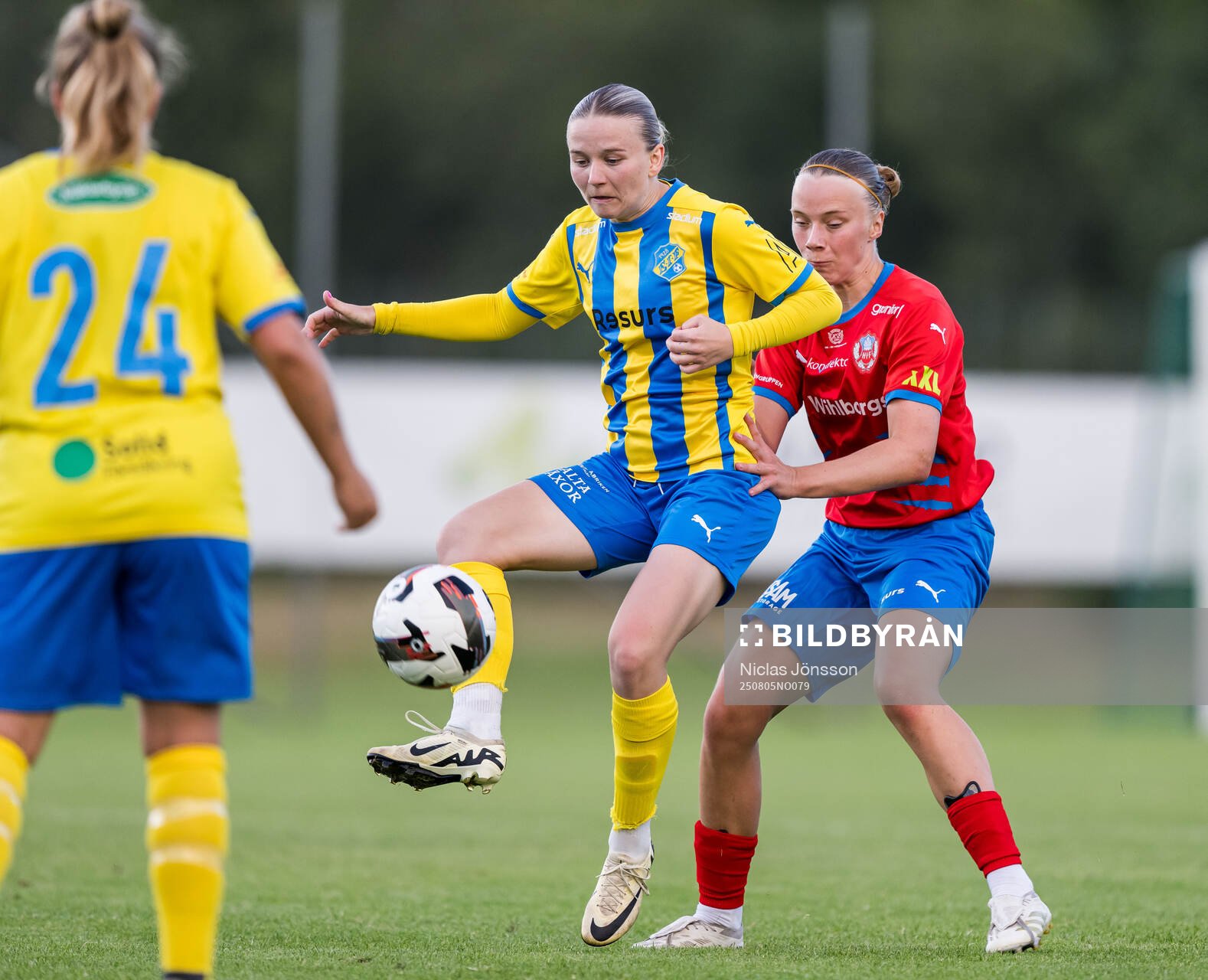 Eskilsminnes Johanna Lindblom och Helsingborgs Cornelia