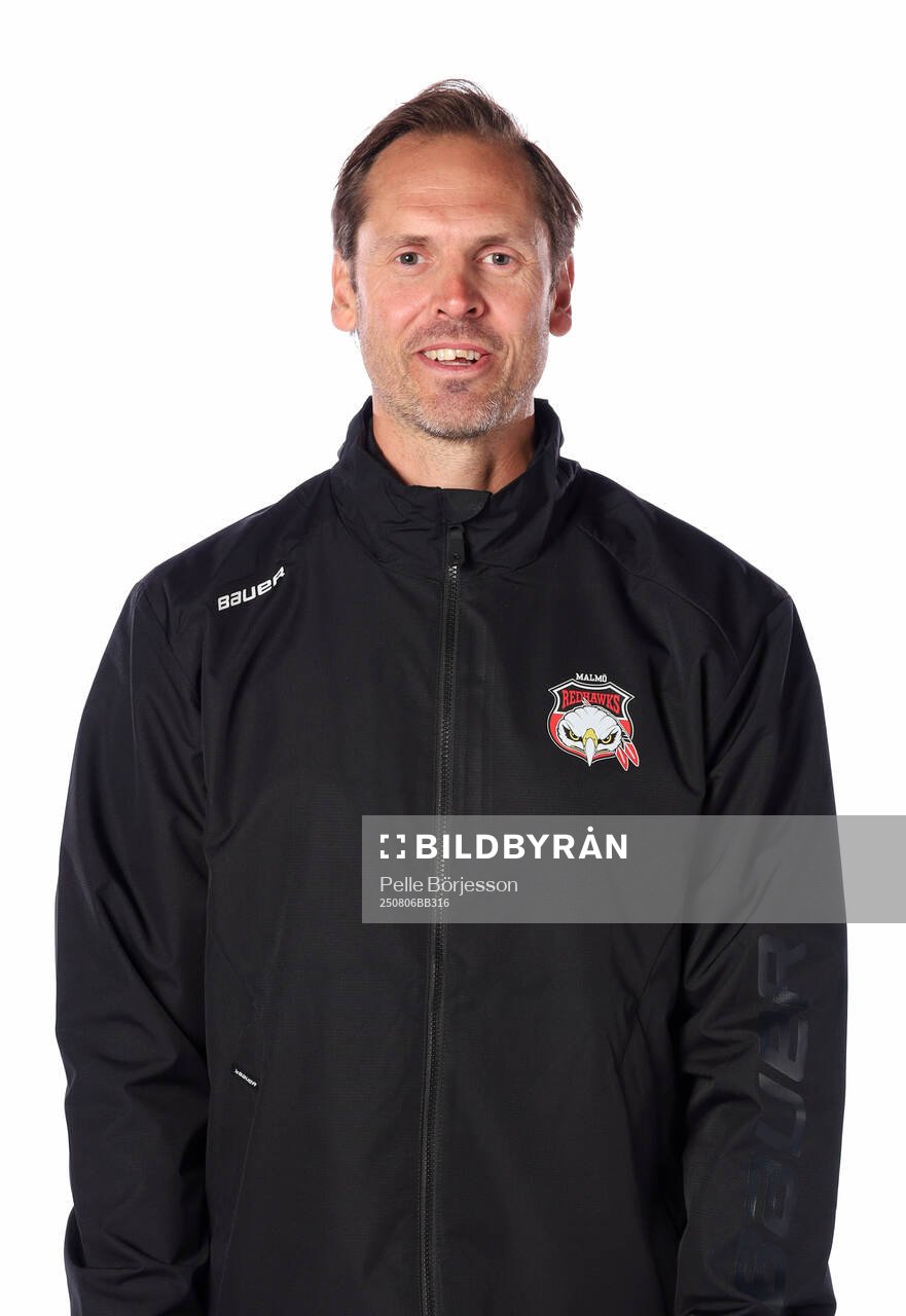 Malmö Redhawks målvaktstränare Cristopher Nihlstorp