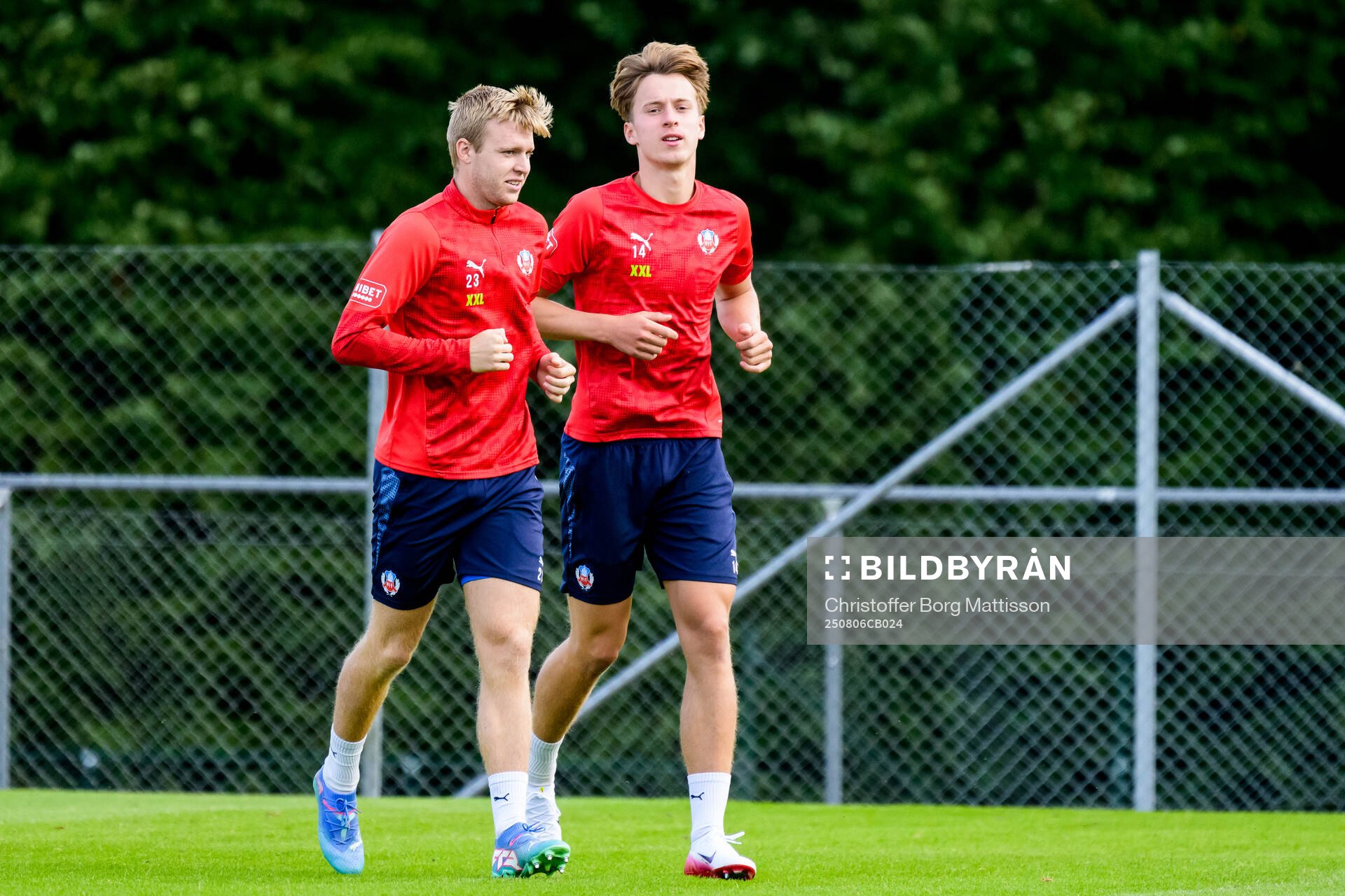William Westerlund och Lukas Kjellnäs