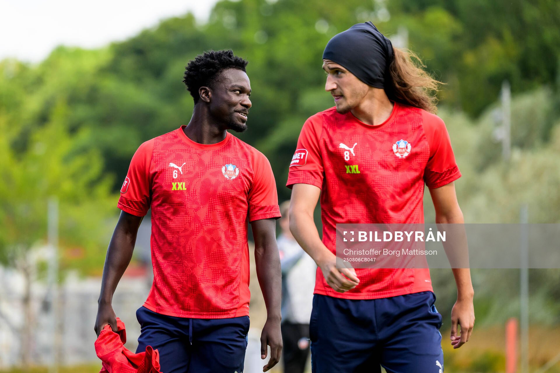 Samuel Asoma och Ervin Gigovic