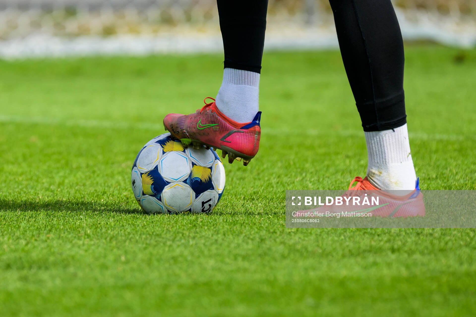 En fotbollsspelare