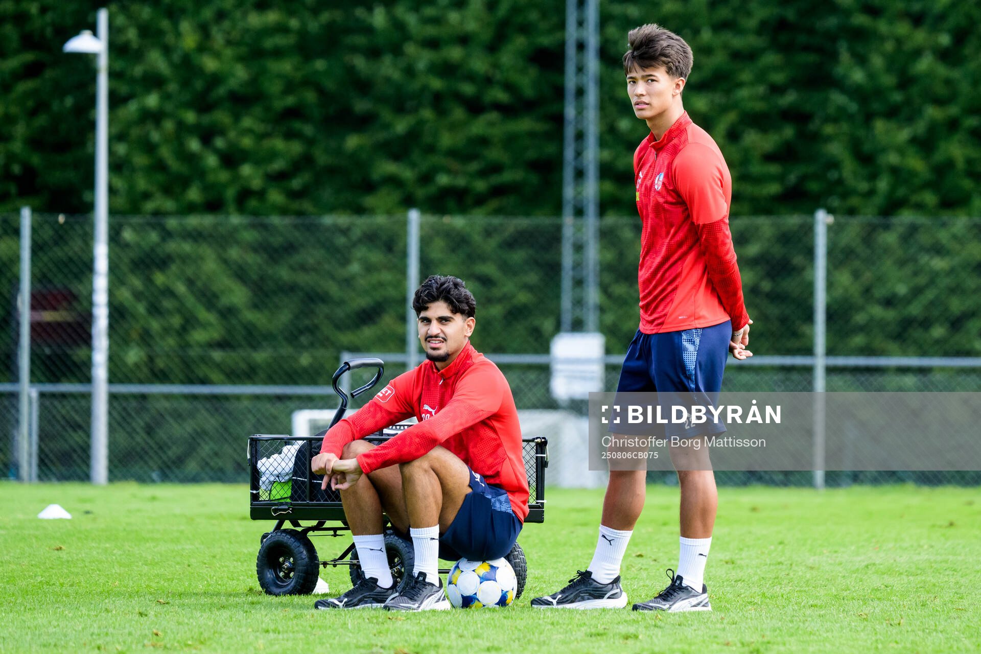 Baker Amer och Max Bjurström