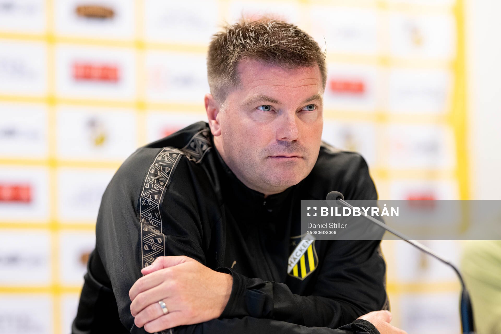 Tränare Jens Gustafsson och