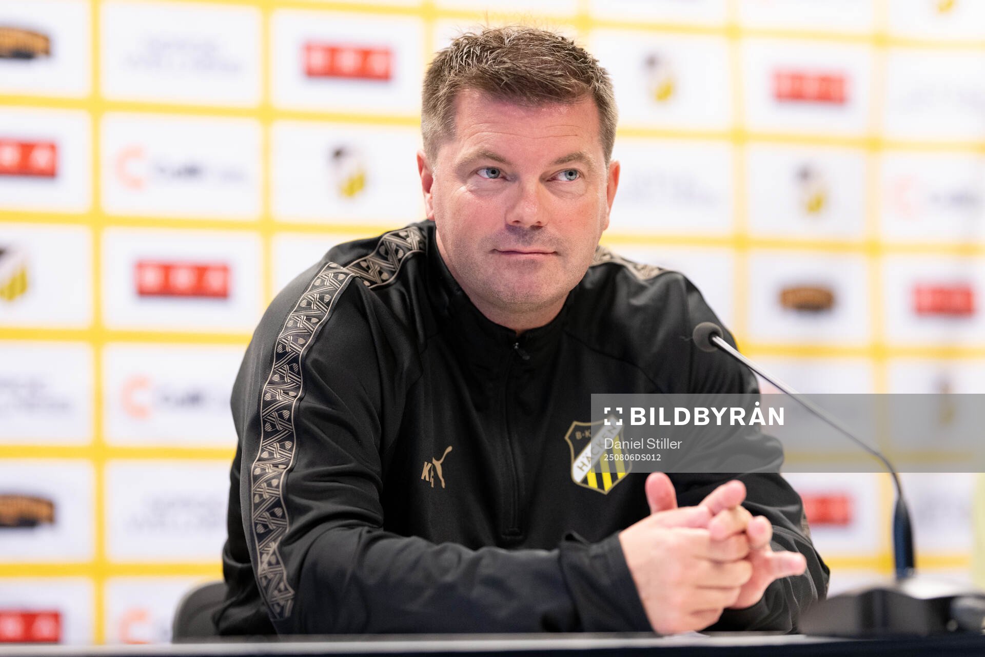 Tränare Jens Gustafsson och