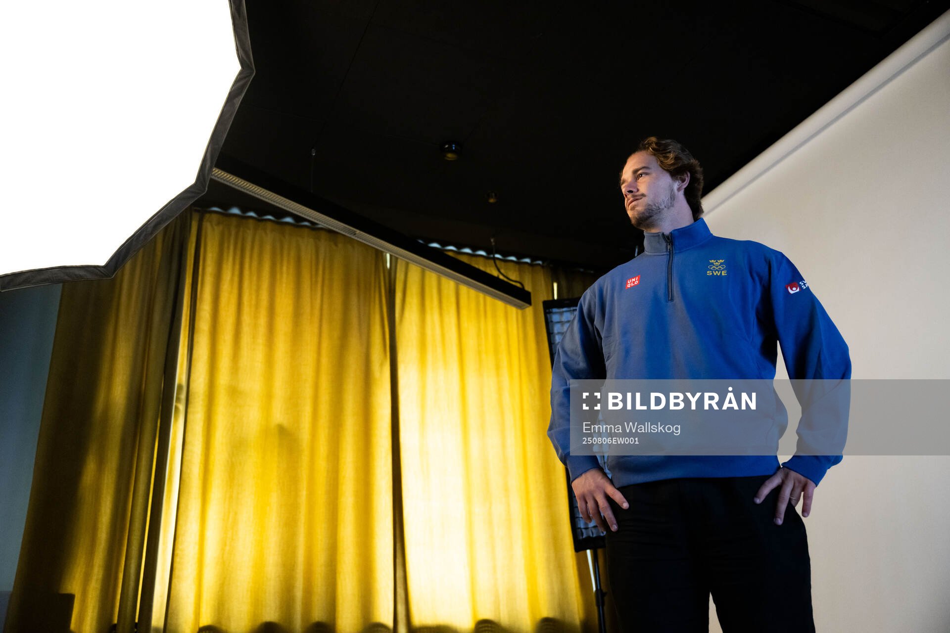 Alexander Holtz of the Swedish men's national ice hockey