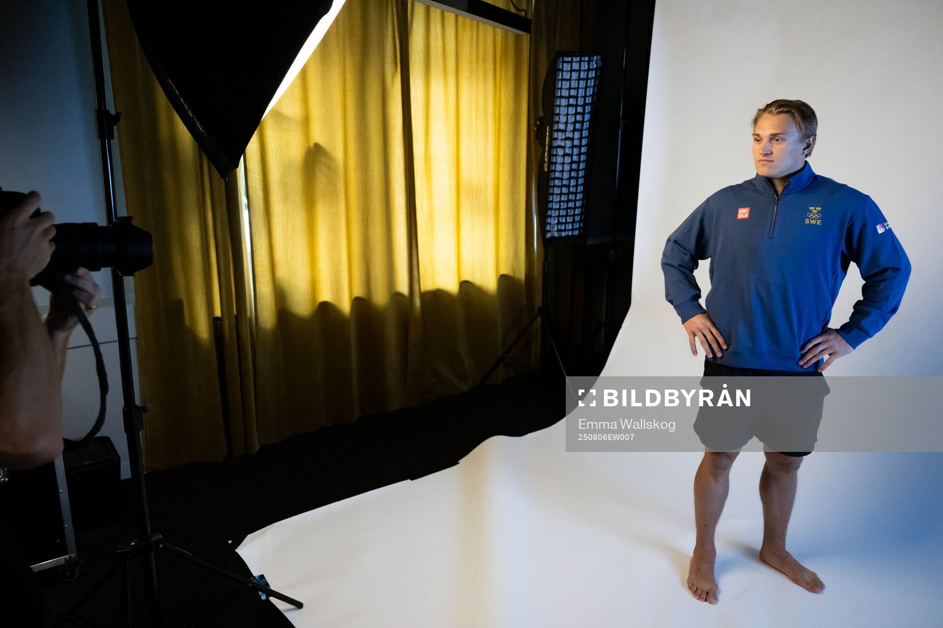 Pontus Holmberg of the Swedish men's national ice hockey