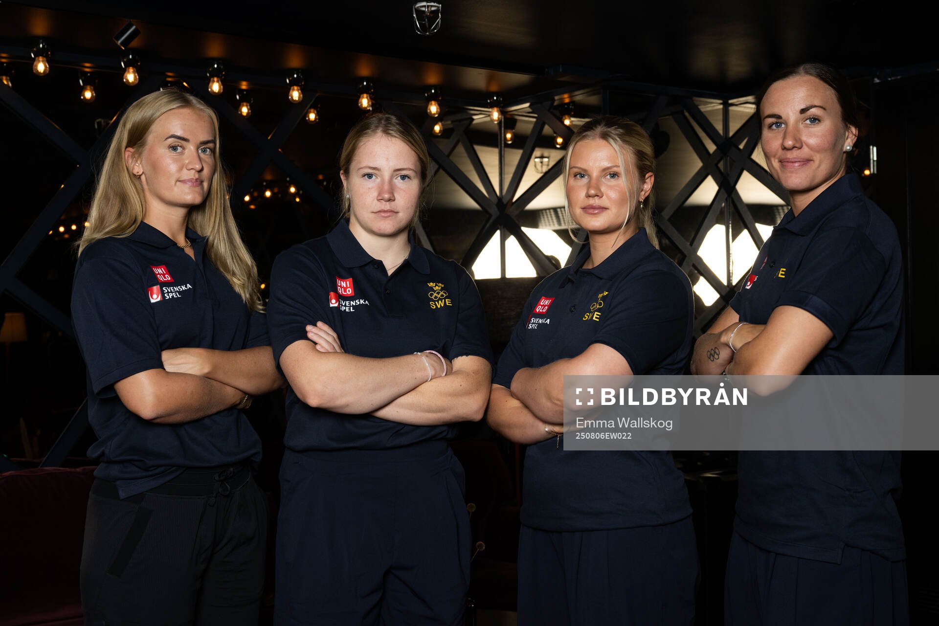 Emma Söderberg, Lina Ljungblom, Maja Nylén Persson and