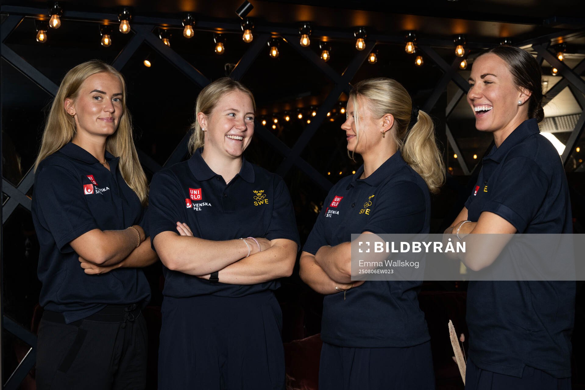Emma Söderberg, Lina Ljungblom, Maja Nylén Persson and