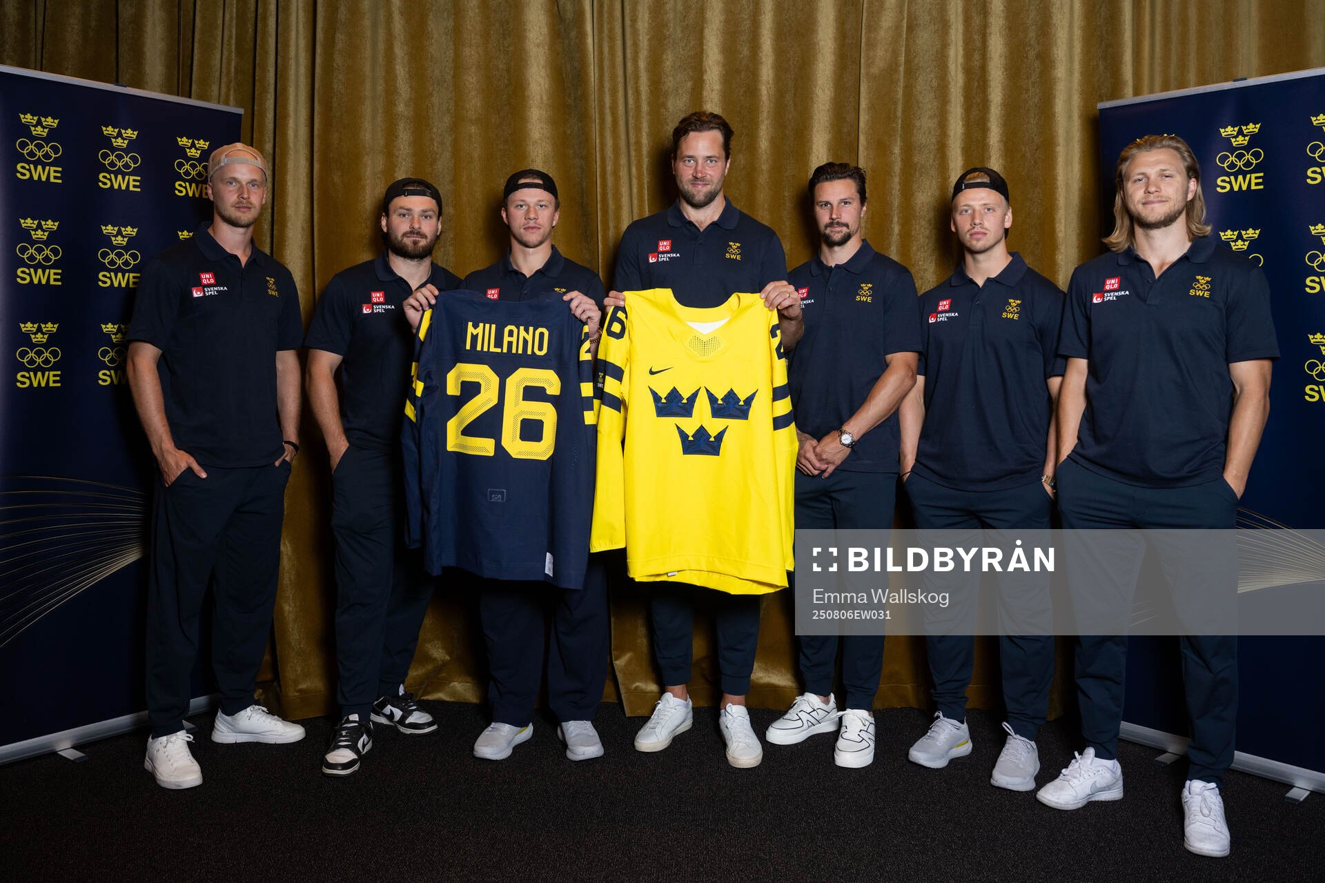 Elias Pettersson, Rasmus Andersson, Lucas Raymond, Victor