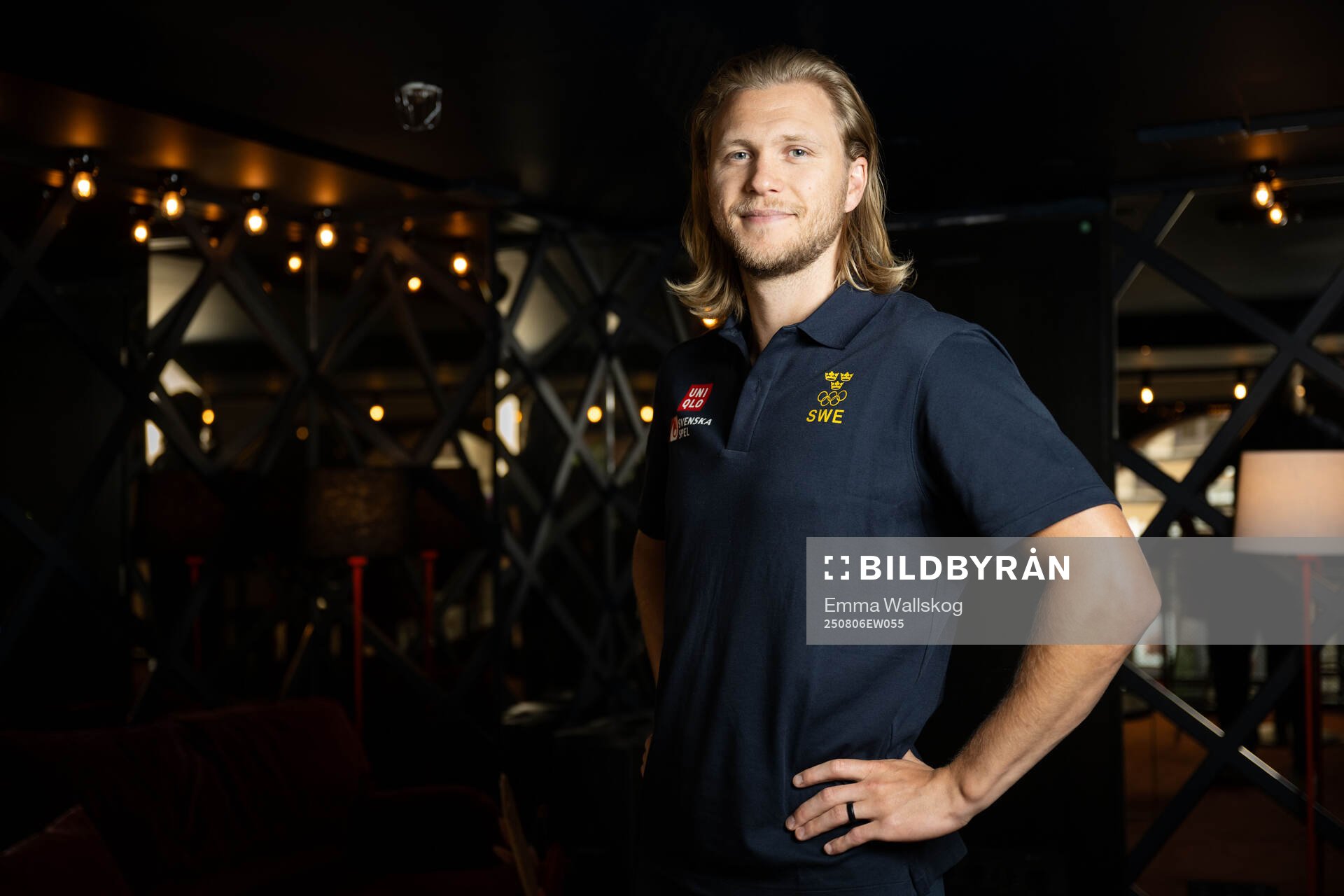 William Karlsson of the Swedish men's national ice hockey